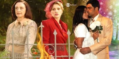 Débora, Cristina, Serena e Rafael em Alma Gêmea (Foto: Reprodução / Globo / Montagem TV Foco)