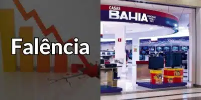 3 varejistas, até mesmo uma rival da Casas Bahia, foi à falência nos últimos anos (Reprodução: Montagem TV Foco)