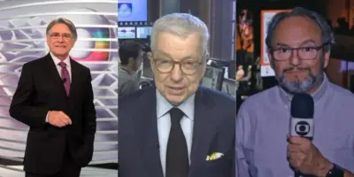 Chapelin, Ernesto Paglia e Renato Machado: 3 âncoras têm fim no Globo Repórter e vivem de forma irreconhecível