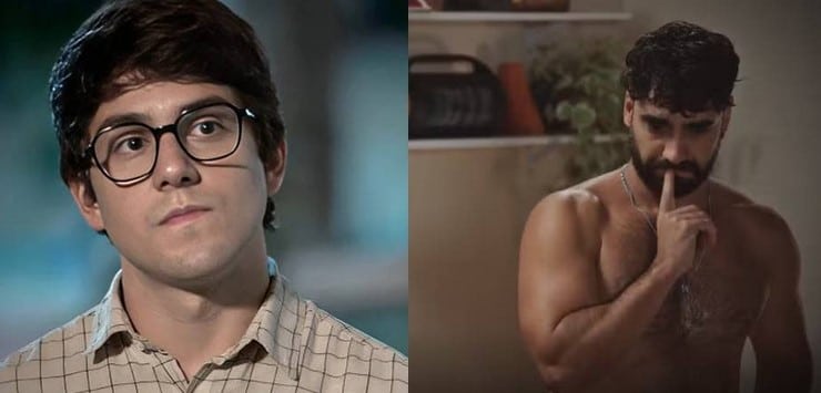 Guto e Chicão em Família é Tudo (Foto: Reprodução / Globo)