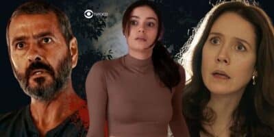 Inocêncio, Eliana e Patroa em Renascer (Foto: Reprodução / Globo / Montagem TV Foco)