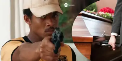 Luto: João Pedro surta, saca arma na frente de José Inocêncio sem dó e trama morte de protagonista em Renascer