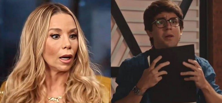 Lizandra e Guto em Família é Tudo. (Foto: Reprodução / Globo)
