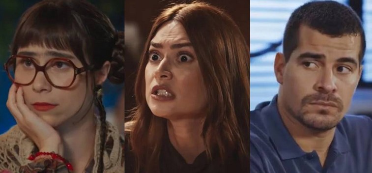 Lupita, Elisa e Júpiter em Família é Tudo (Foto: Reprodução / Globo)
