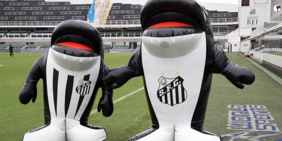 Mascote do Santos - (Foto: Reprodução / Internet)