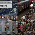 Martelo batido sobre paralisação do metrô em junho (Reprodução: Montagem TV Foco)