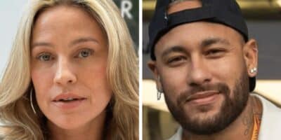 Neymar e Luana Piovani brigaram nas redes sociais (Foto: Reprodução/ Internet)