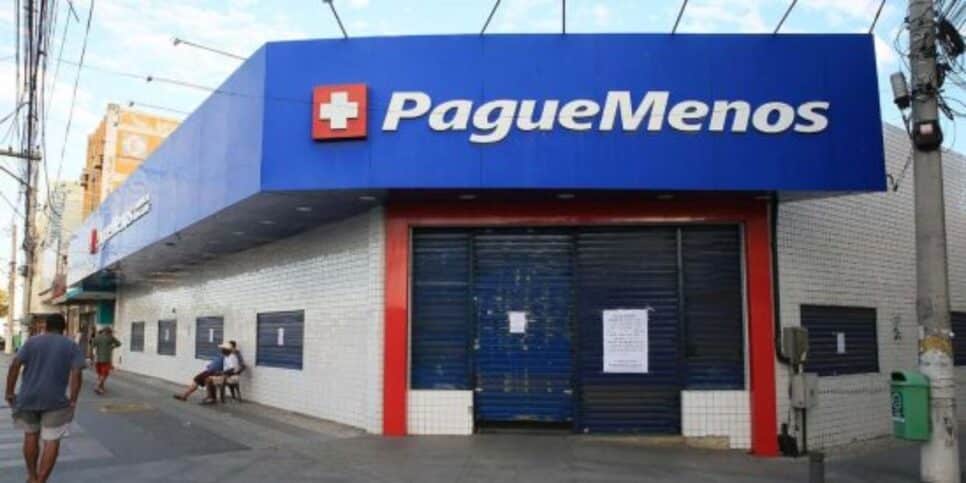 Pague Menos fechou a unidade do centro de Campos dos Goytacazes (Reprodução: Internet)
