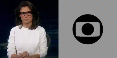 Renata Vasconcellos ao vivo no Jornal Nacional (Foto: Reprodução / TV Globo)
