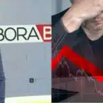 Anúncio de Joel Datena sobre risco de falência de empresa (Foto: Reprodução/ Internet)