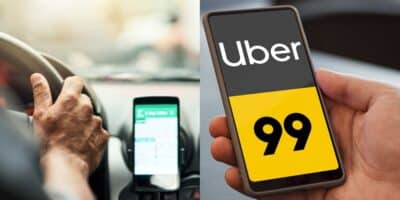 Aplicativos sofrem bloqueio em massa com suspensão na Uber e 99 (Foto: Reprodução/ Internet)