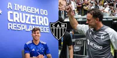 Meia de SP por 37 milhões e nova dupla de Arana: 2 contratações do Atlético-MG para se vingar de Kaio Jorge