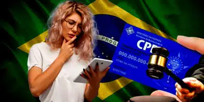 Nova lei do CPF assusta brasileiros com mudanças (Foto Reprodução/Montagem/Lennita/Tv Foco/Canva/Gov)