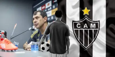 R$11M, substituto de Joaquim e rasteira no Atlético-MG: Teixeira se arma por xerifão para Carille no Santos