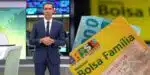 César Tralli / Cartão do Bolsa Família - Montagem: TVFOCO