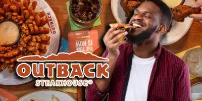 Comer de Graça no Outback (Foto: Reprodução, Montagem - TV Foco)