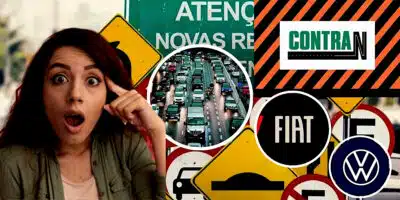 Novas leis de trânsito afetam retrovisores de carros como da Fiat, Volkswagen e mais (Foto Reprodução/Montagem/Lennita/TV FOCO/ Canva/Volks/Fiat)