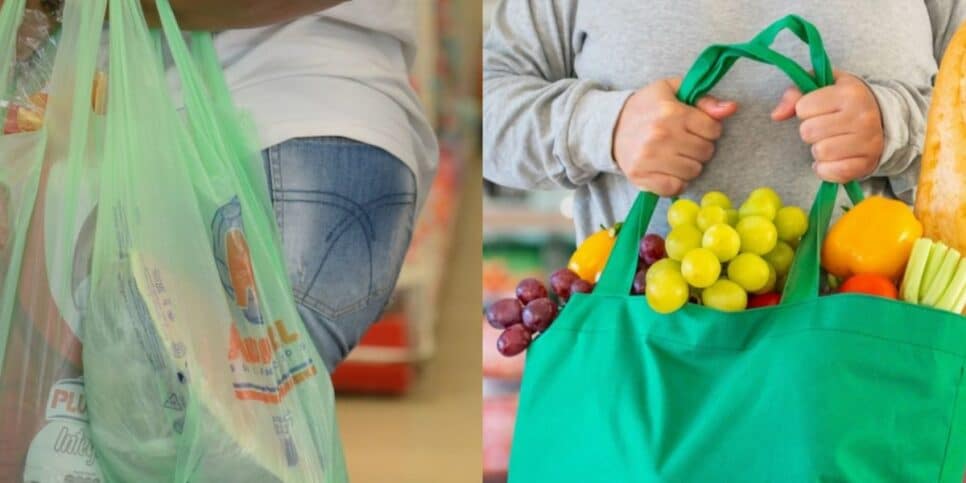 Em Salvador, mais de 190 comércios terão que se adequar a nova lei que proíbe o uso das sacolas plásticas (Foto: Reprodução/ Internet)