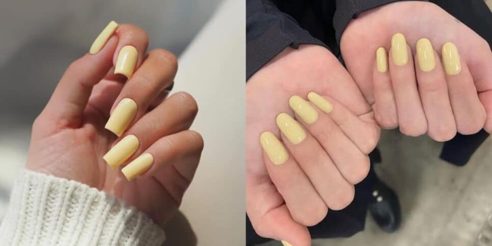 Esmalte amarelo manteiga (Foto: Reprodução/ Internet)