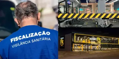 Nojeira e risco de contaminação: Vigilância Sanitária lacra 3 rivais da Smartfit e deixa alunos em choque