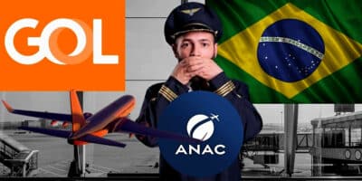 Companhia aérea nacional, rival da GOL, acabou tendo o fim decretado pela ANAC (Foto Reprodução/Montagem/Lennita/Tv Foco/Canva/Freepik)