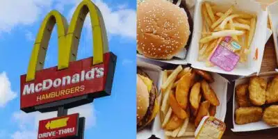 McDonald's e lanche de fast food - Foto Reprodução Internet
