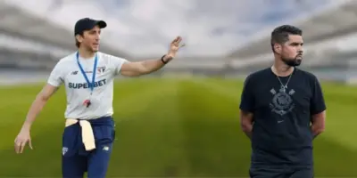 Casares e Augusto sem chão: Enquanto Zubeldía ganha R$1M no São Paulo, o salário de António no Corinthians