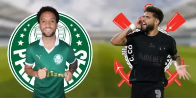 Corinthians e Crefisa sem chão: Enquanto Yuri ganha 1,7 milhões, o salário de Felipe Anderson no Palmeiras