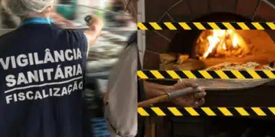 Pizzaria é lacrada pela Vigilância Sanitária (Foto: Reprodução/ Internet)