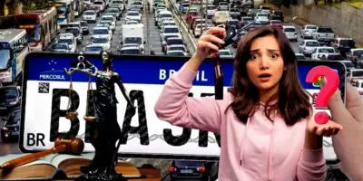 Fim após 4 anos: Nova lei das placas aprovada atinge em cheio 74 milhões de motoristas de carros e motos