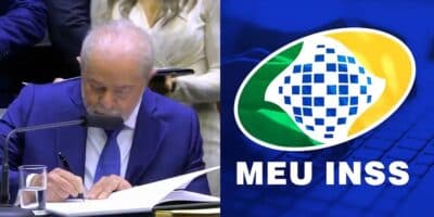 Presidente Lula - INSS (Foto: Reprodução, Montagem - Tv Foco)