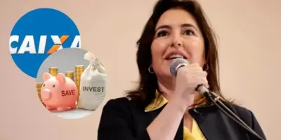 “Hoje”: Simone Tebet acaba de fazer comunicado sobre nova lei da poupança e atinge cheio a Caixa em JUNHO