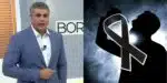 Joel Datena para Band com perda de cantor e luto na música (Reprodução/Montagem/Canva/Band)