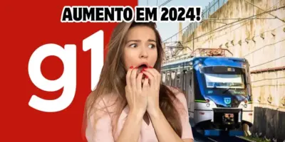 Urgente: Jornal da Globo confirma novo aumento colossal do metrô em 2024 e valor deixa passageiros sem chão