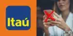 Itaú encerra aplicativo do banco (Reprodução/Montagem/Canva)