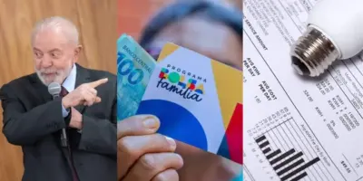 Fim da conta de luz, água e +: Canetada de Lula livra beneficiários do Bolsa Família de 3 dívidas agora
