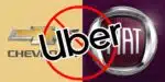 Uber - Carros Fiat e Chevrolet (Foto: Reprodução, Montagem - TV Foco)