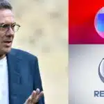 Vanderlei Luxemburgo, logo da Globo e Record (Fotos: Reproduções / Marcos Ribolli / GloboPlay / Internet)