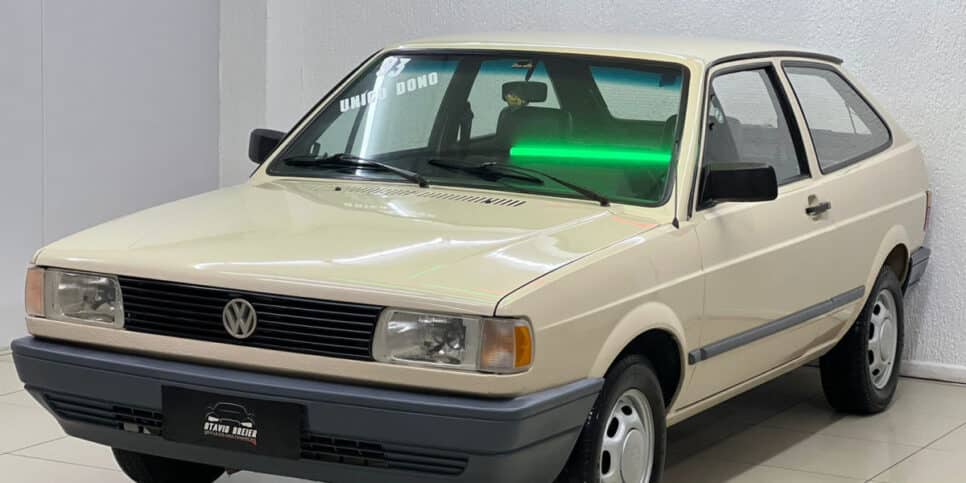 Volkswagen Gol CL 1.8 (1993) (Foto: Reprodução - Carrosnaweb)