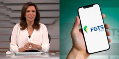 Ana àula Araújo confirmou uma antecipação do FGTS (Reprodução: Montagem TV Foco)