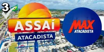 Assaí e Max atacadista (Foto: Reprodução / Canva / Montagem Tv Foco)