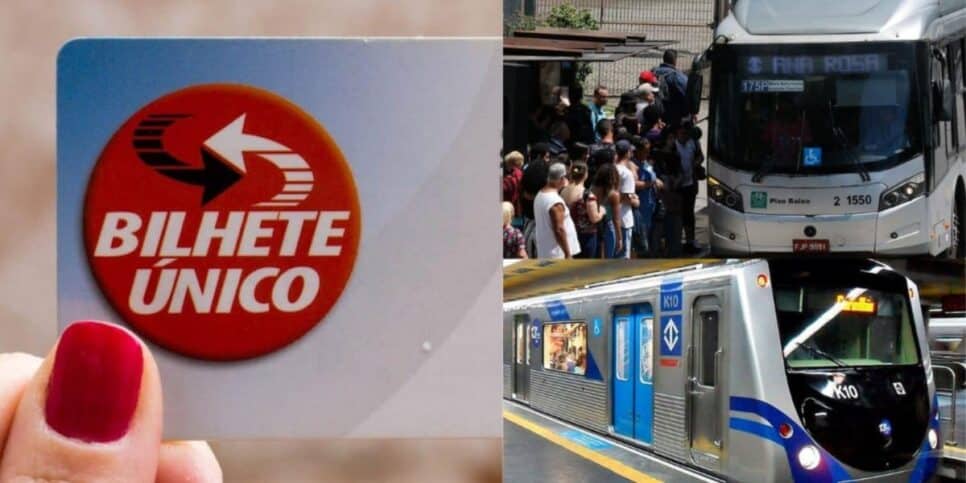 FIM deste Bilhete Único a milhares no metrô e ônibus de SP - Foto: Internet