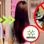 Receita caseira com 3 ingredientes alisa até a raiz sem o uso do formol, componente proibido pela ANVISA e que pode cegar (Foto Reprodução/Montagem/Lennita/Canva/Pinterest/O Globo)