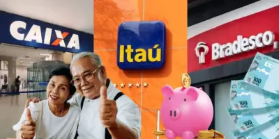 Caixa, Itaú, Bradesco e+: Idosos 60+ são convocados para saque com R$ 2 mil e dinheiro DEVOLVIDO na poupança
