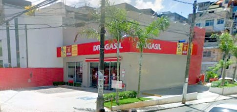 Drogasil antes de fechar as portas (Foto: Reprodução / Google Maps)
