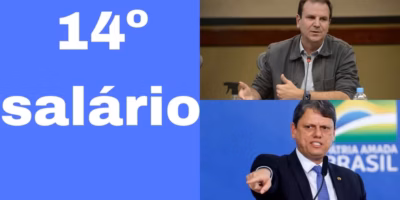 Canetada de Tarcísio e Eduardo Paes: 14º salário é confirmado a nova lista de CPF’s no RJ e em SP já em 2024