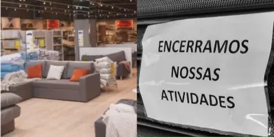 Terror de FALÊNCIA: Loja tradicional de móveis fecha as portas, apaga redes sociais e dá calote em clientes