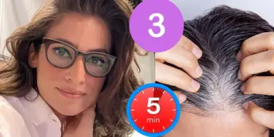 Até Renata Vasconcellos vai usar: Tinta natural com 3 ingredientes dá fim ao grisalho em apenas 5 minutos