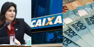 Tebet faz anúncio urgente de nova lei da poupança atingindo a Caixa - Foto: Montagem