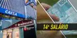 Caixa / Bradesco / Décimo quarto salário - Montagem: TVFOCO